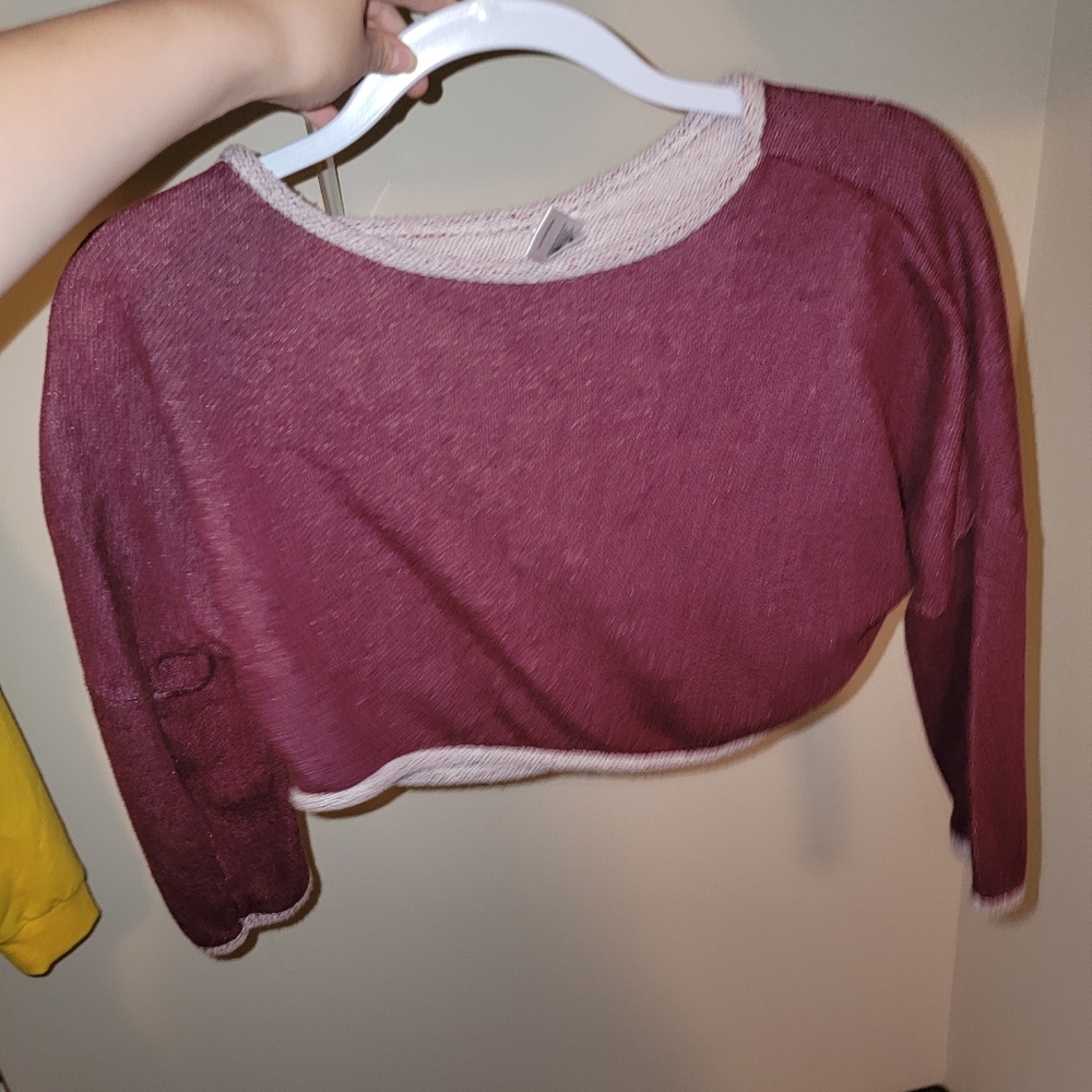 Small Crop Sweater